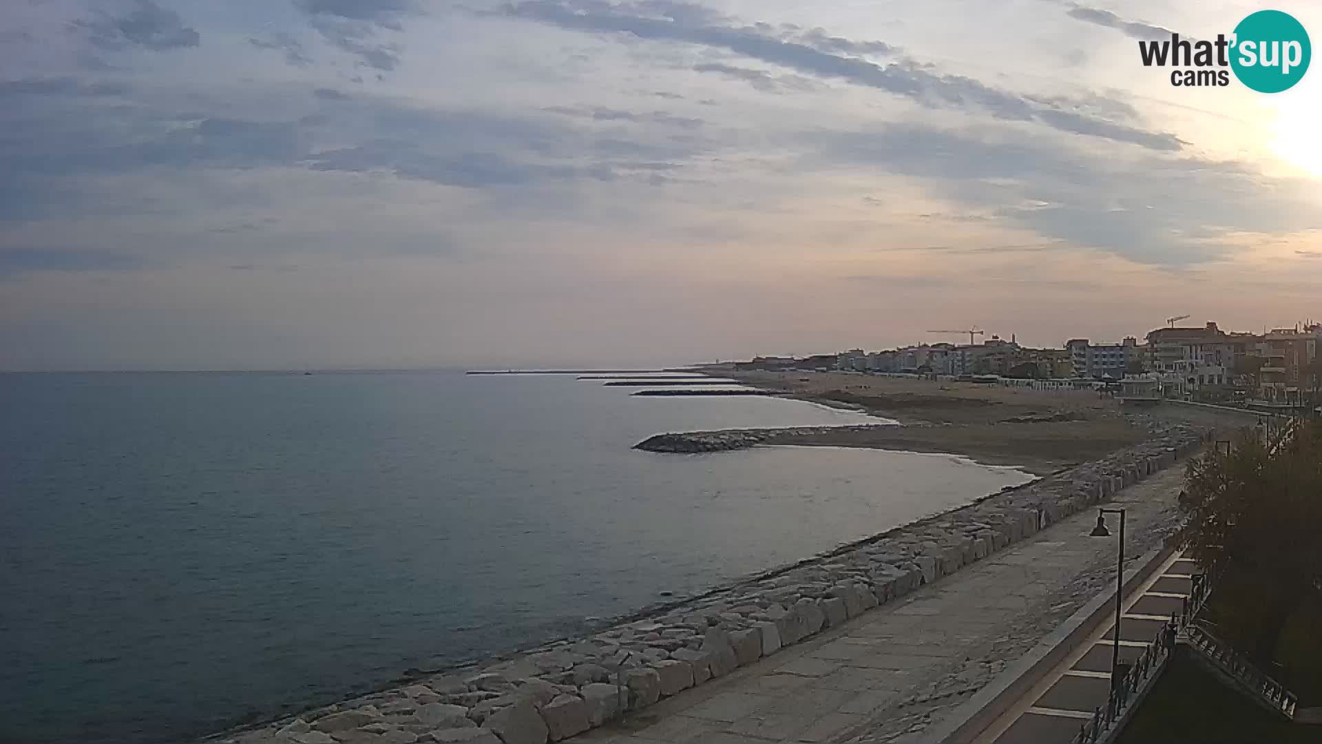 Kamera Caorle Ponente – Pogled iz “Marinai di Caorle”