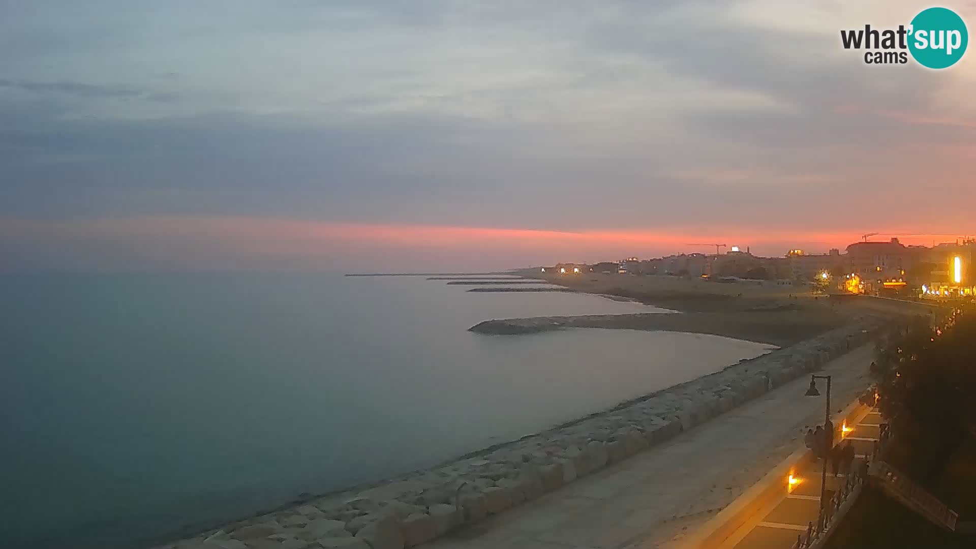 Webcam Caorle Ponente – panorama dall’ASS. Marinai di Caorle
