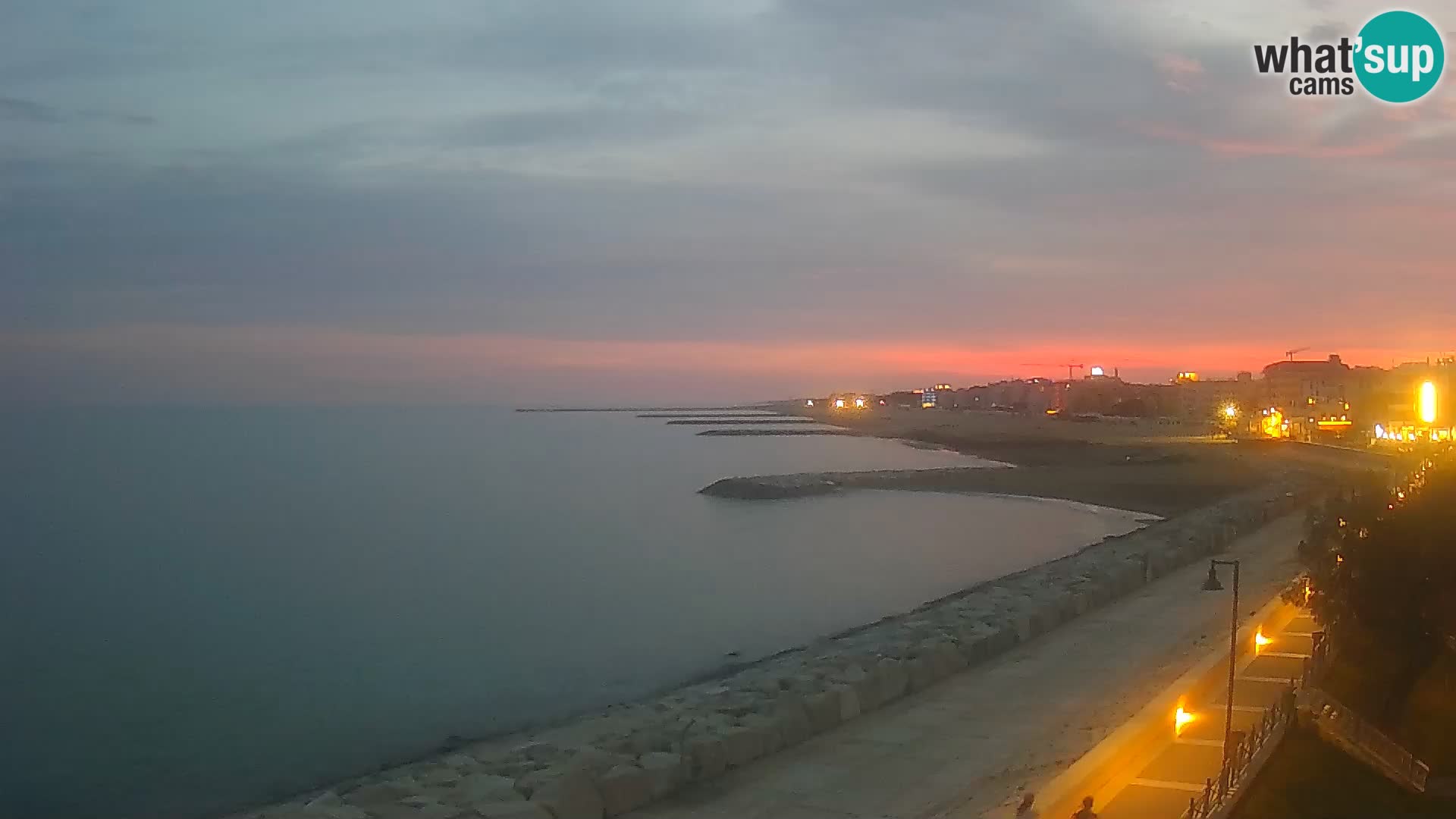 Webcam Caorle Ponente – Vista desde Marinai di Caorle