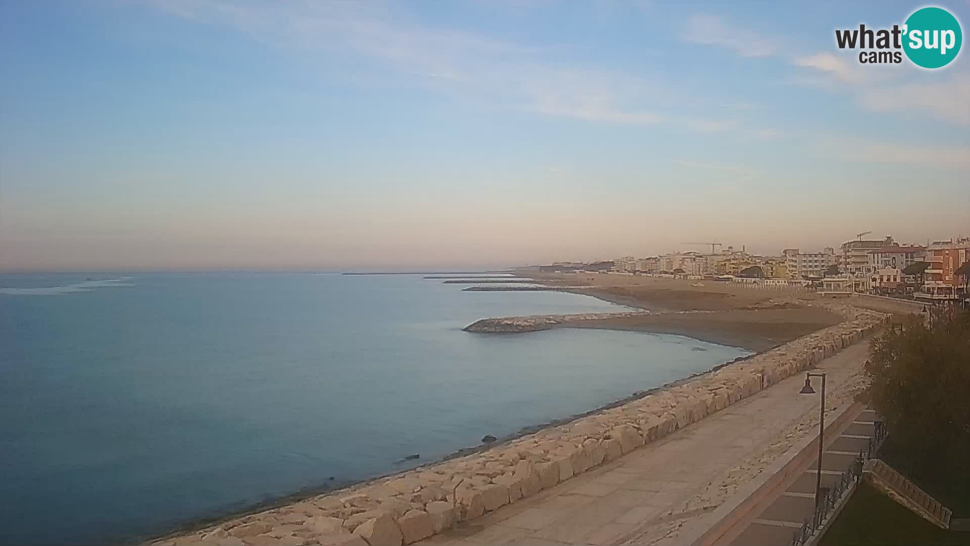 Webcam Caorle Ponente – Vista desde Marinai di Caorle
