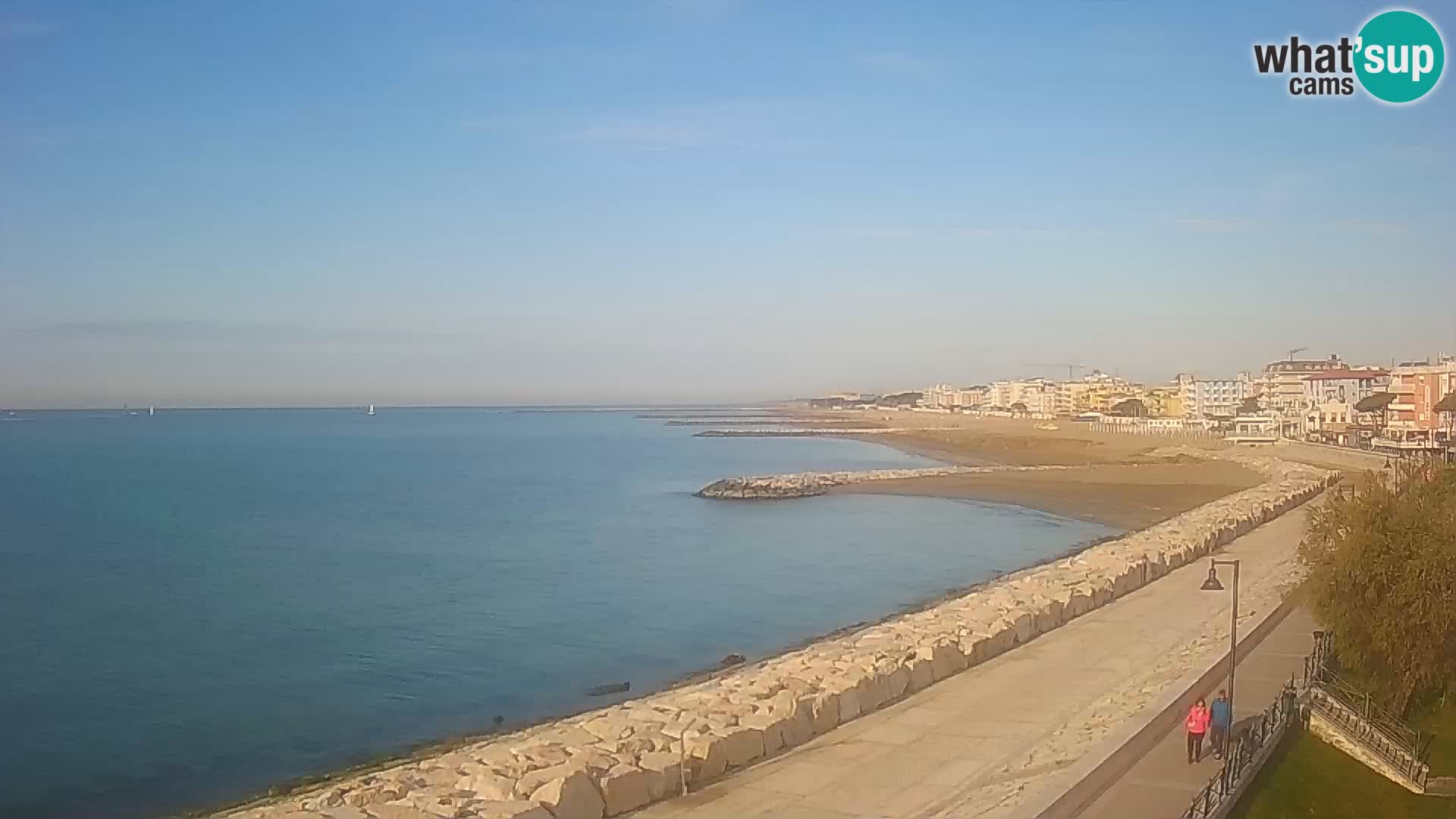 Kamera Caorle Ponente – Pogled iz “Marinai di Caorle”