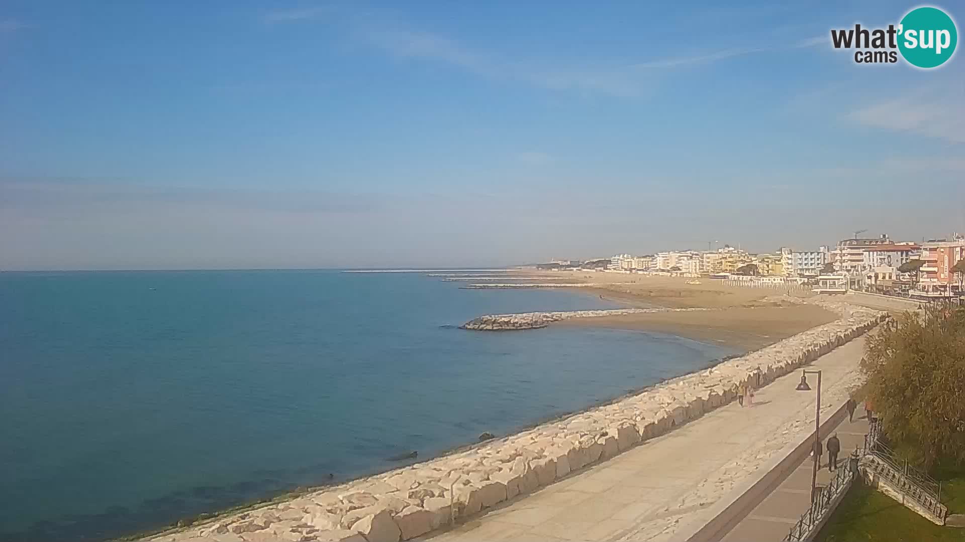 Webcam Caorle Ponente – Vista desde Marinai di Caorle