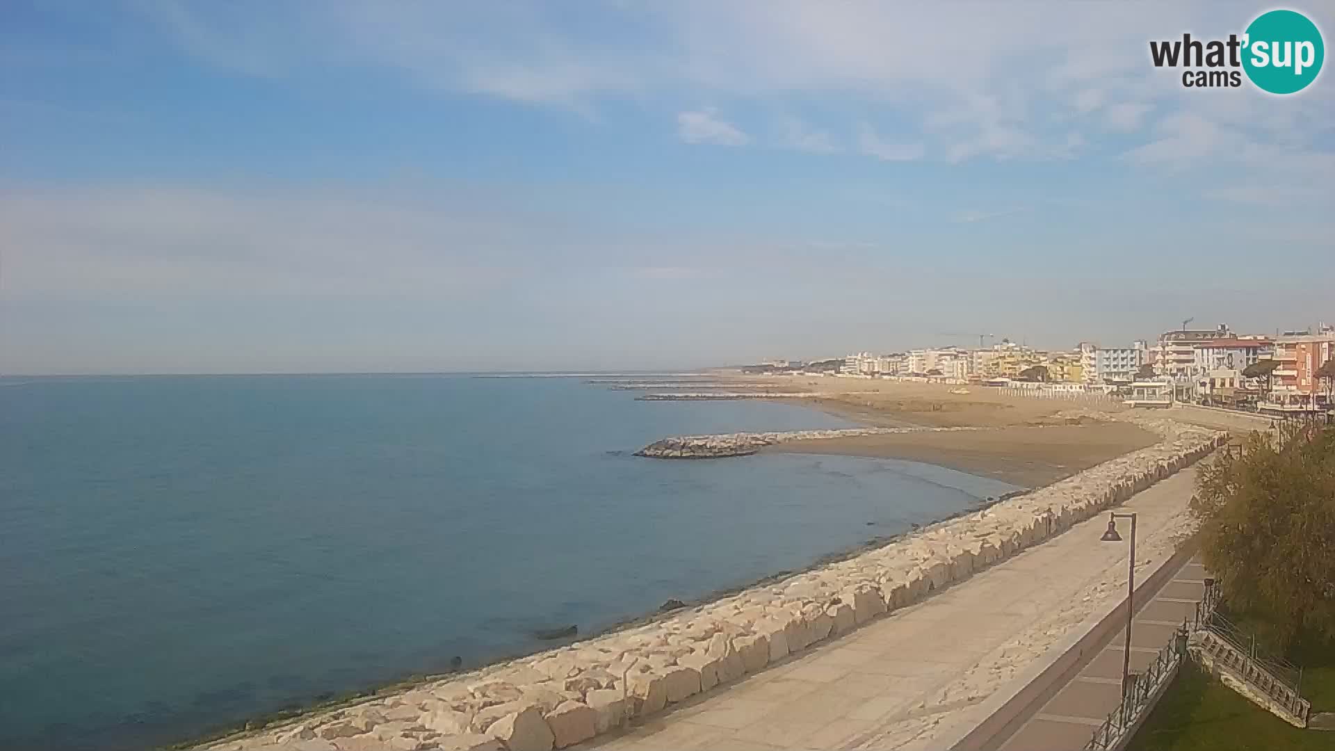 Webcam Caorle Ponente – View from Marinai di Caorle