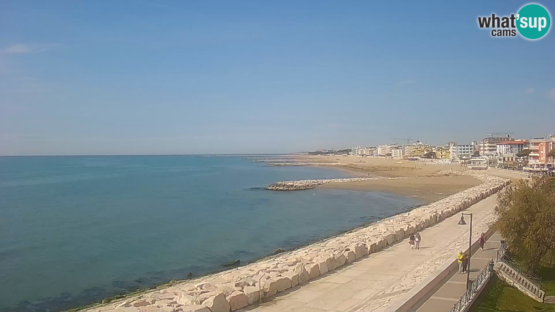 Kamera Caorle Ponente – Pogled iz “Marinai di Caorle”