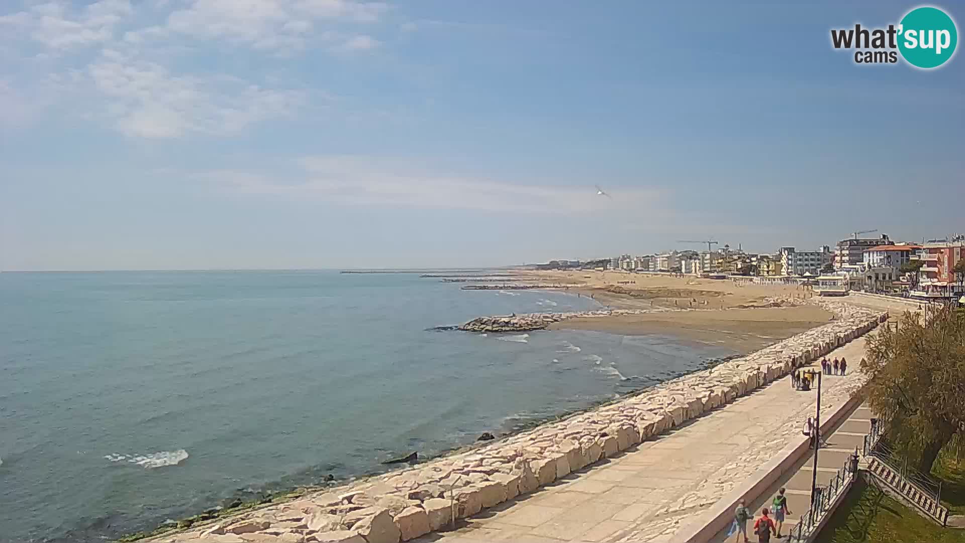 Kamera Caorle Ponente – Pogled iz “Marinai di Caorle”