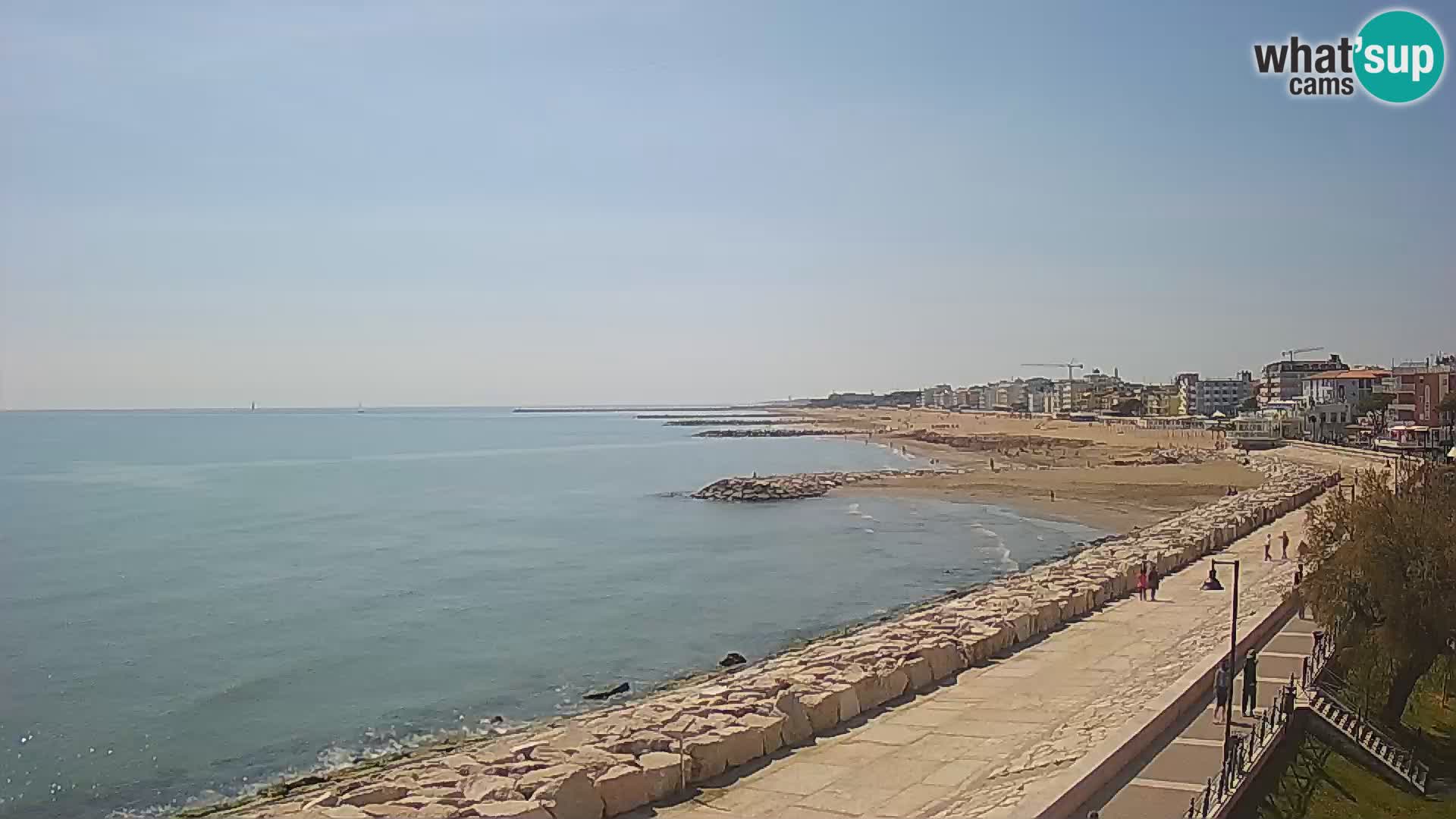 Webcam Caorle Ponente – Vista desde Marinai di Caorle