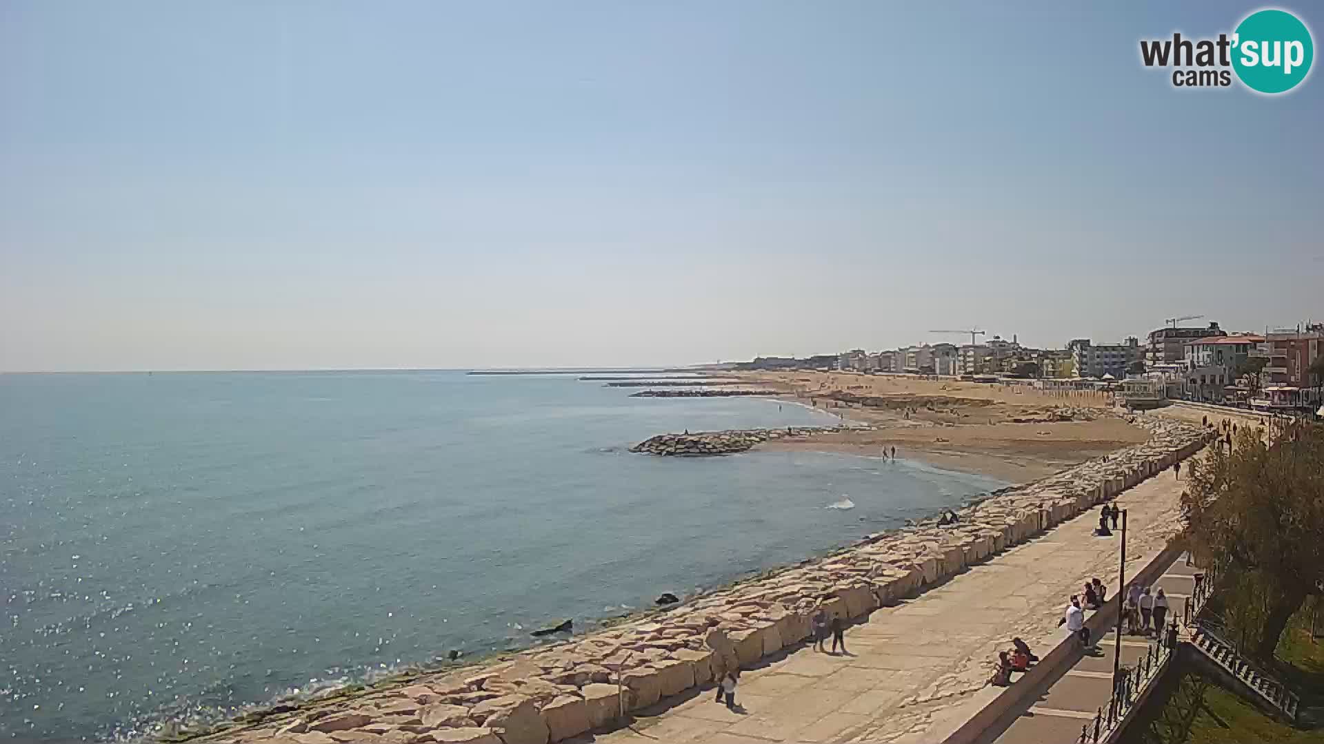Webcam Caorle Ponente – Vista desde Marinai di Caorle