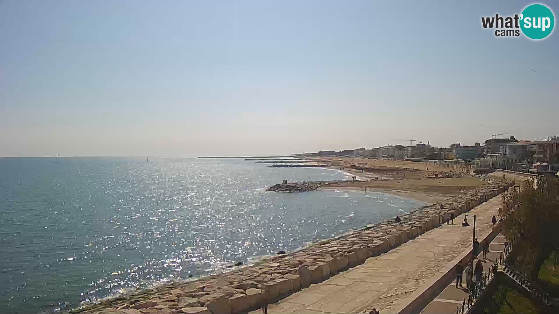 Webcam Caorle Ponente – View from Marinai di Caorle