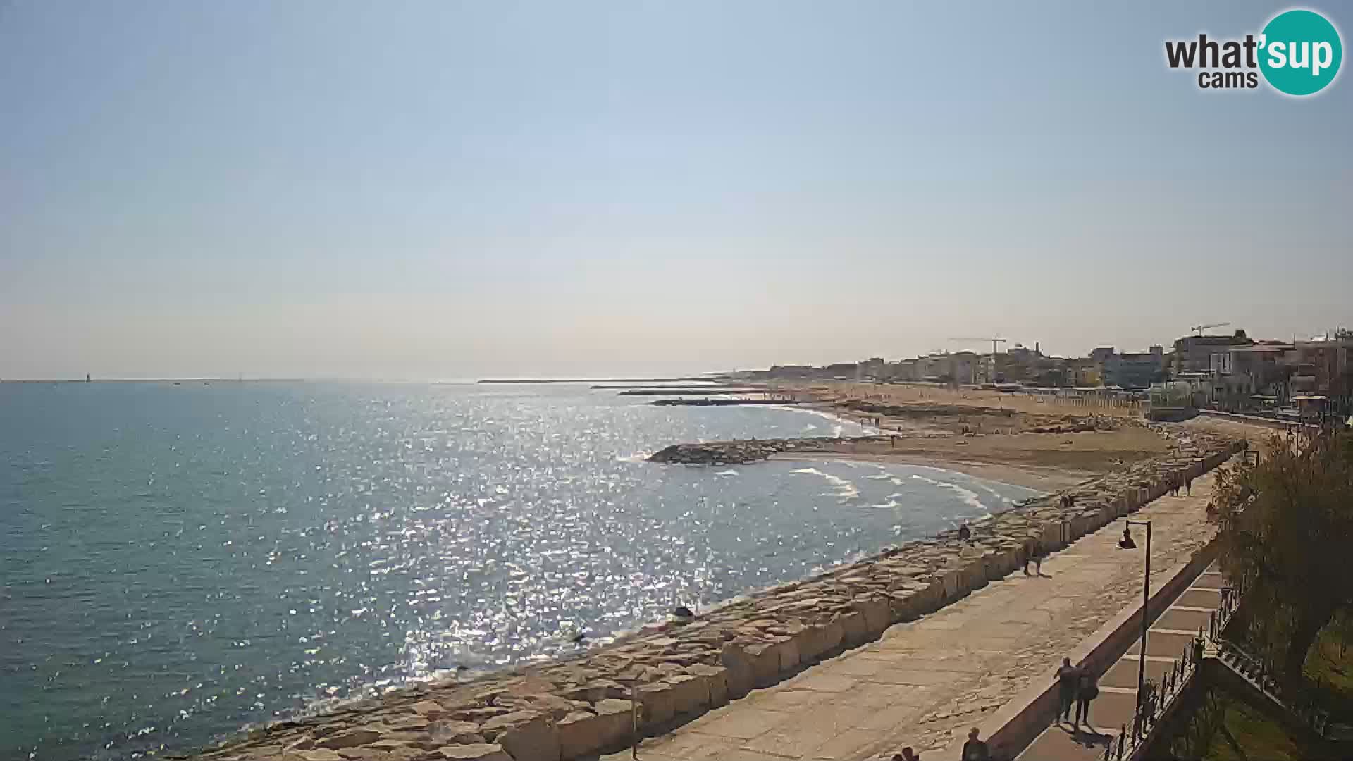 Webcam Caorle Ponente – View from Marinai di Caorle