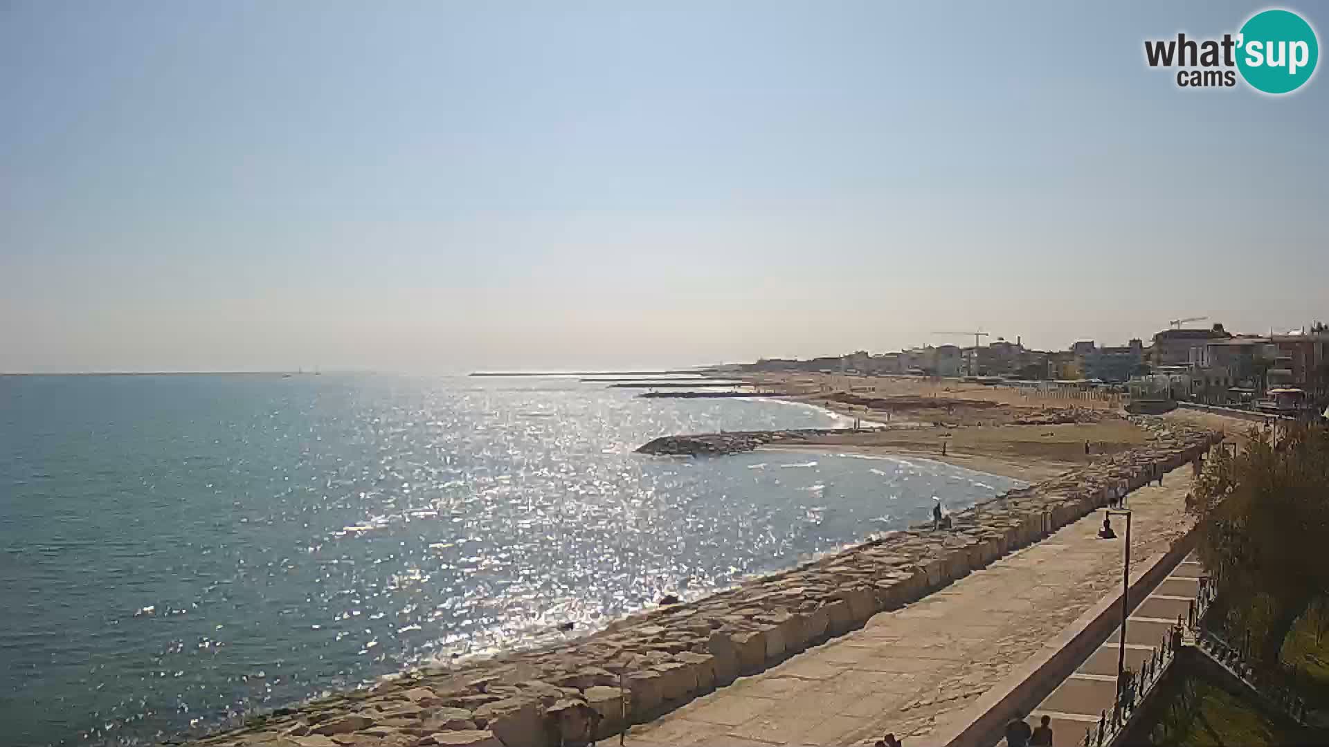 Webcam Caorle Ponente – Vista desde Marinai di Caorle