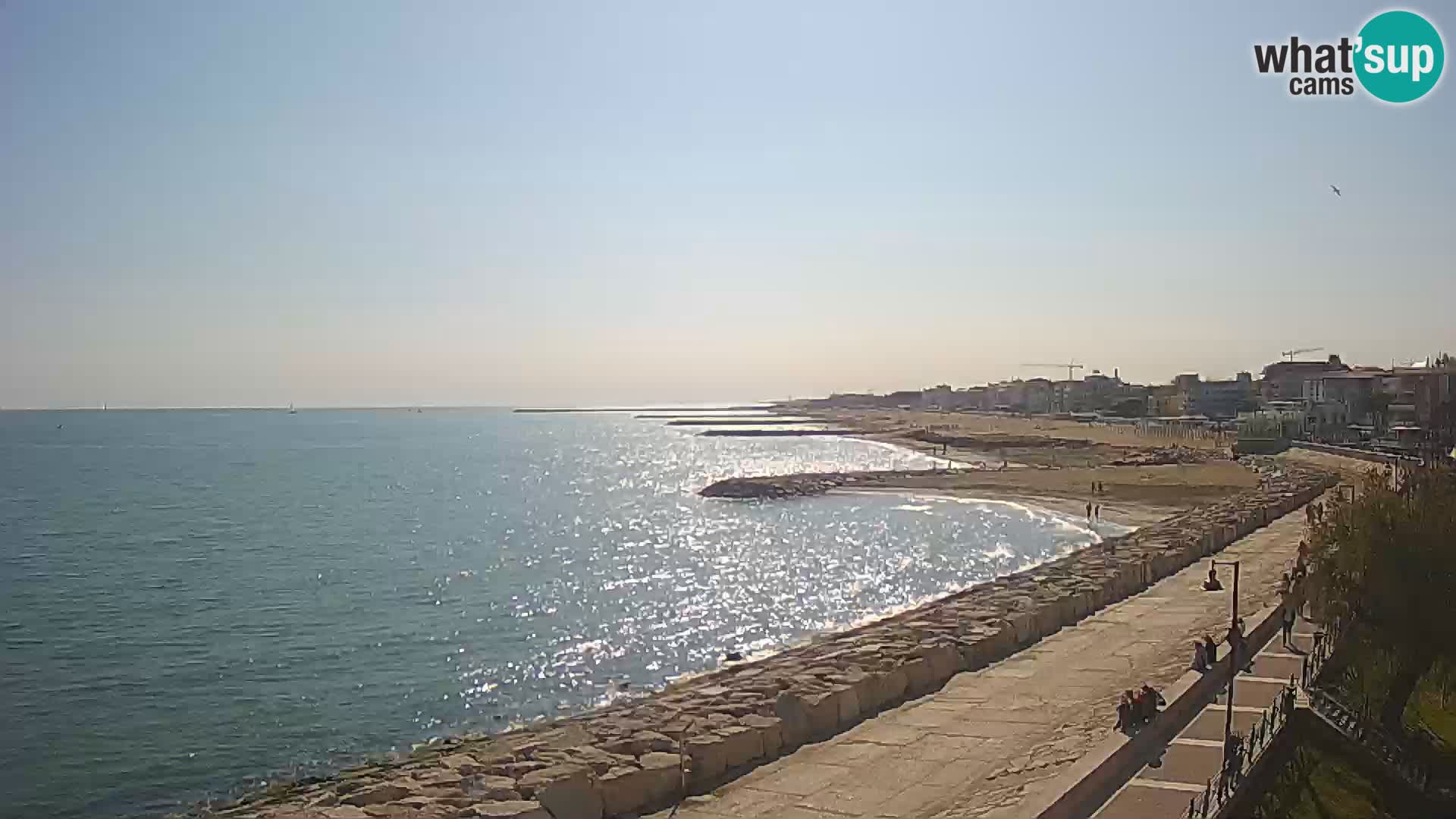 Webcam Caorle Ponente – Vista desde Marinai di Caorle