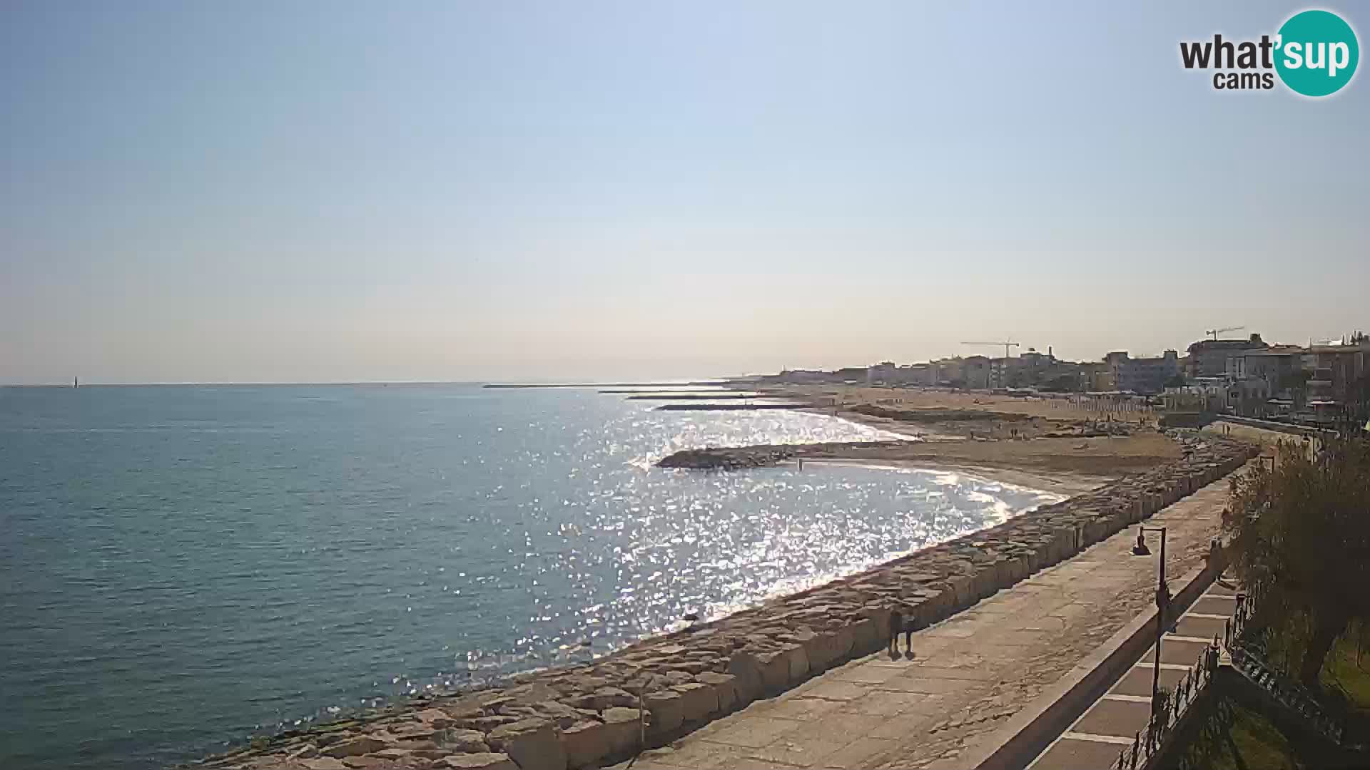 Webcam Caorle Ponente – Vista desde Marinai di Caorle