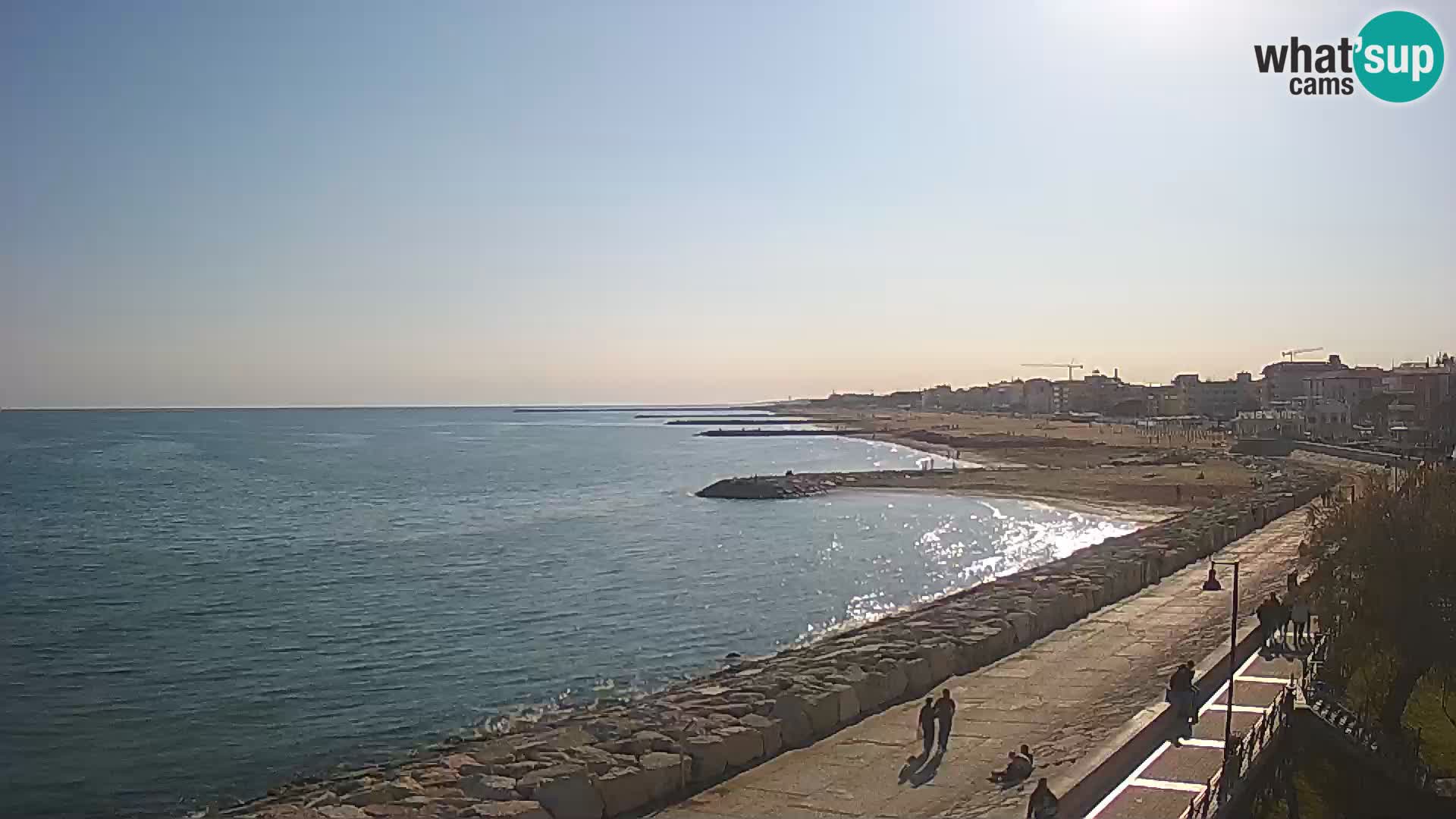Webcam Caorle Ponente – View from Marinai di Caorle