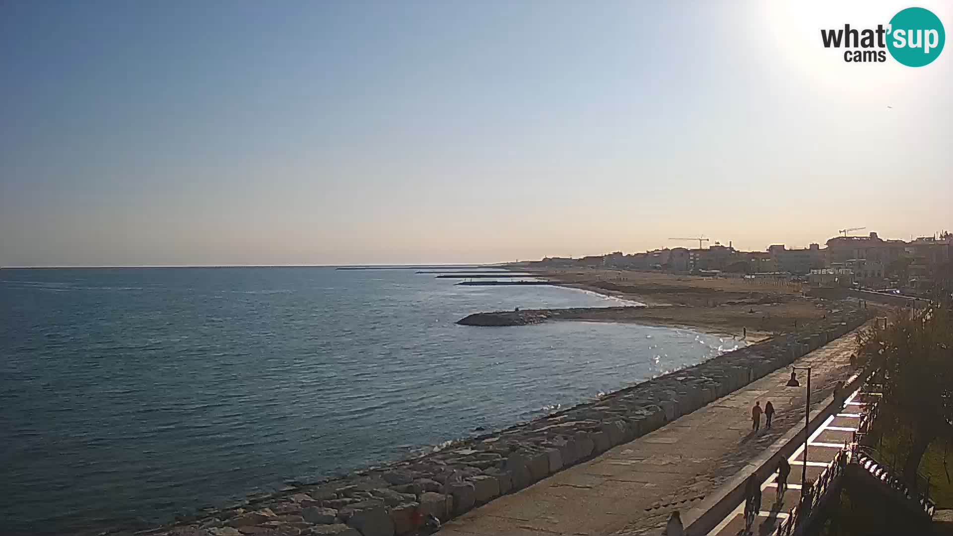 Webcam Caorle Ponente – panorama dall’ASS. Marinai di Caorle