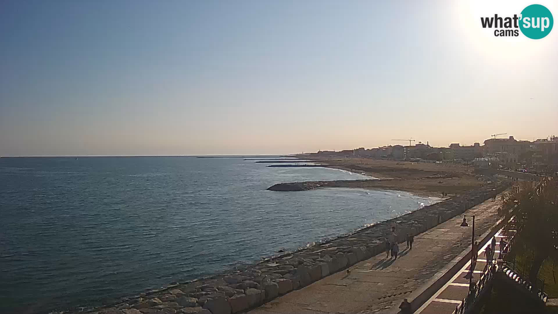 Webcam Caorle Ponente – Vista desde Marinai di Caorle