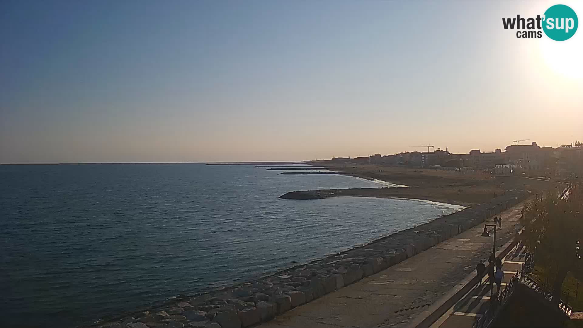 Kamera Caorle Ponente – Pogled iz “Marinai di Caorle”
