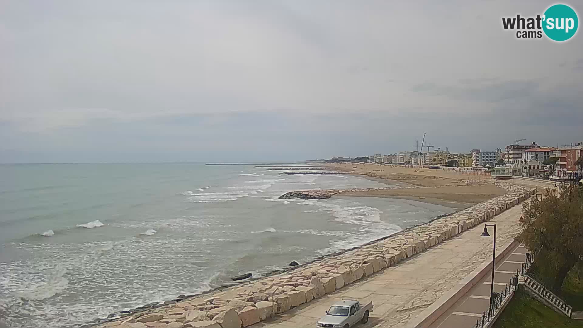 Webcam Caorle Ponente – Vista desde Marinai di Caorle