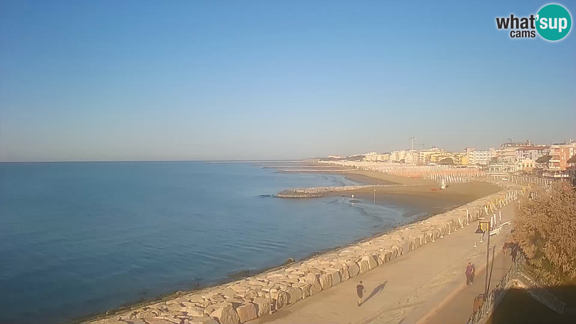 Webcam Caorle Ponente – View from Marinai di Caorle