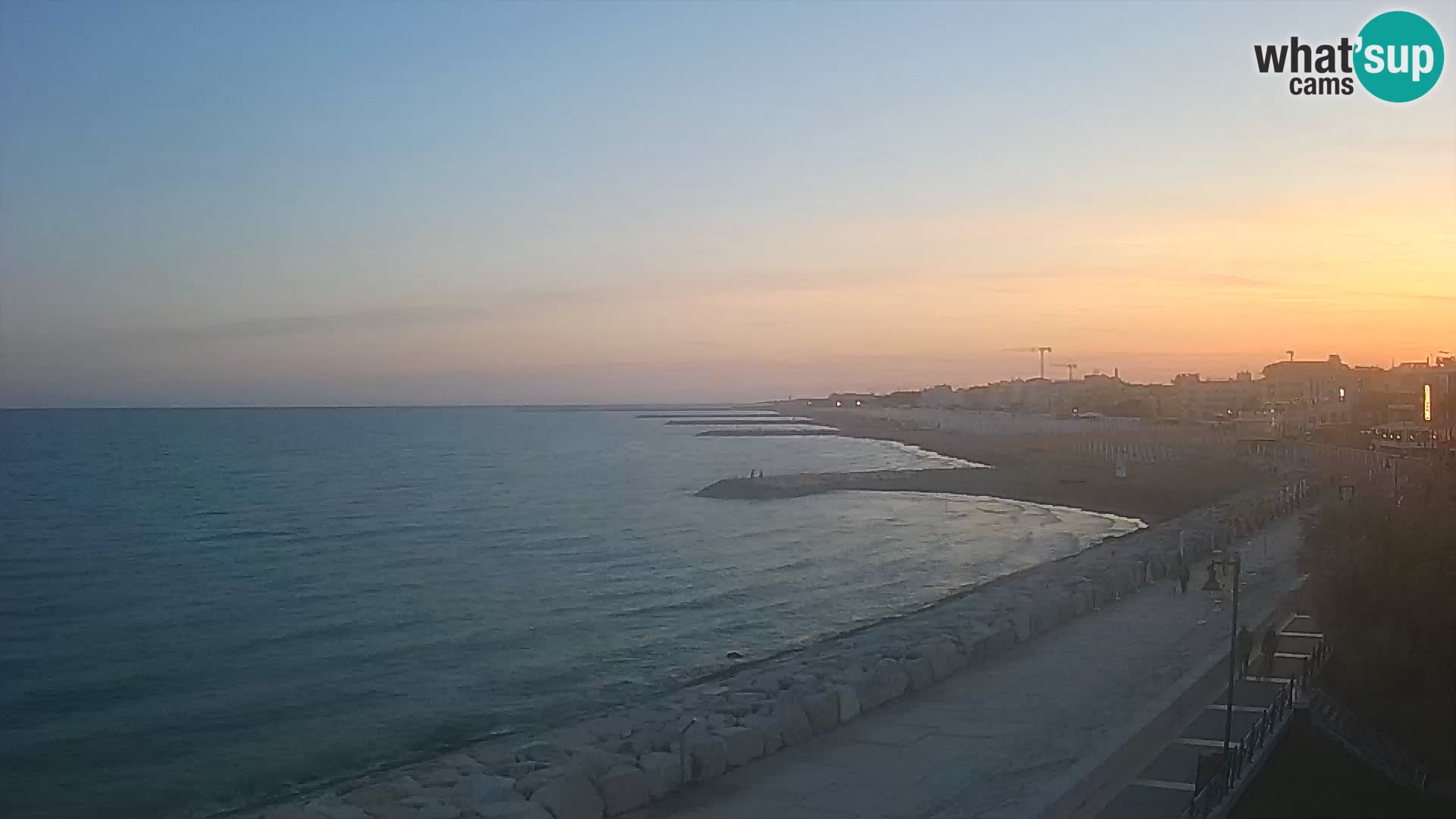 Kamera Caorle Ponente – Pogled iz “Marinai di Caorle”