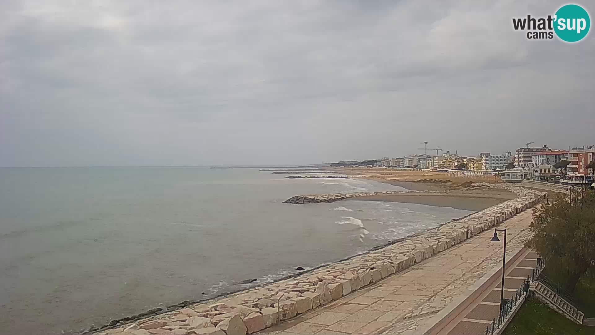 Webcam Caorle Ponente – panorama dall’ASS. Marinai di Caorle