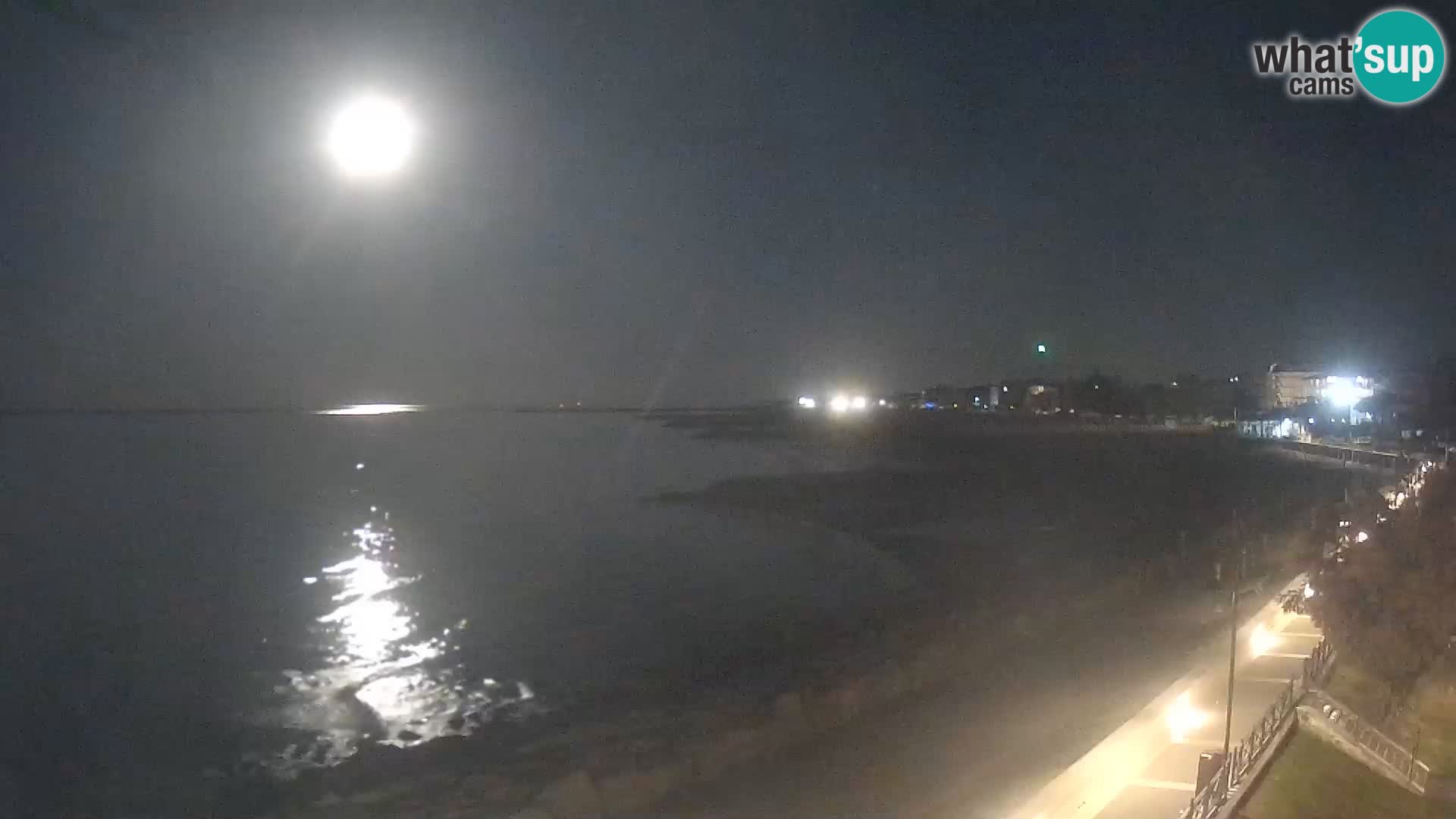 Webcam Caorle Ponente – Vue depuis les Marinai di Caorle