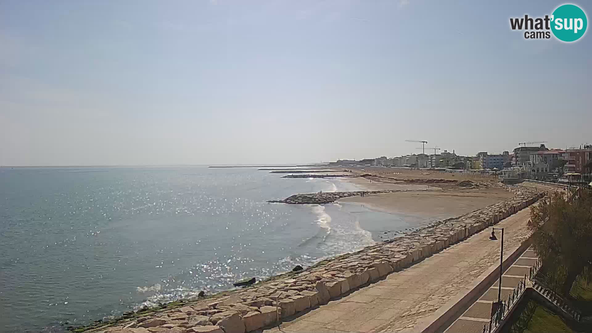 Webcam Caorle Ponente – View from Marinai di Caorle