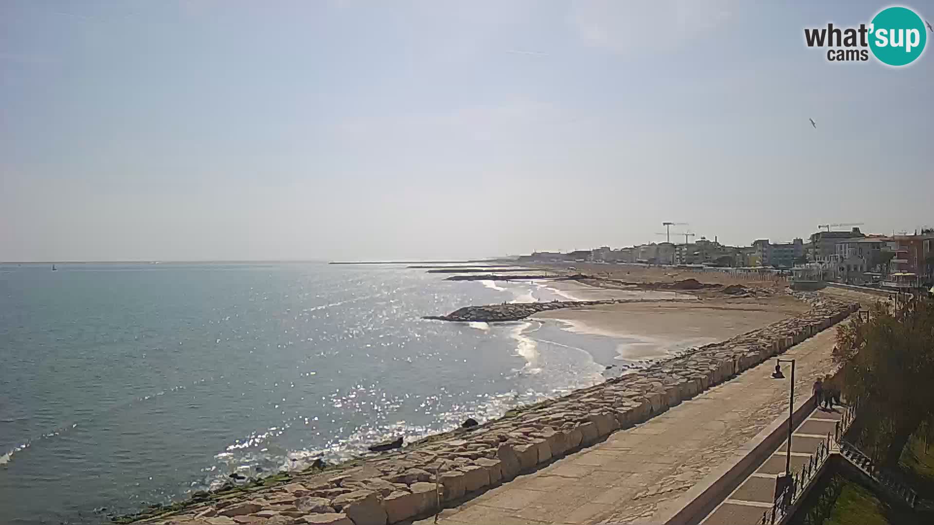 Webcam Caorle Ponente – View from Marinai di Caorle