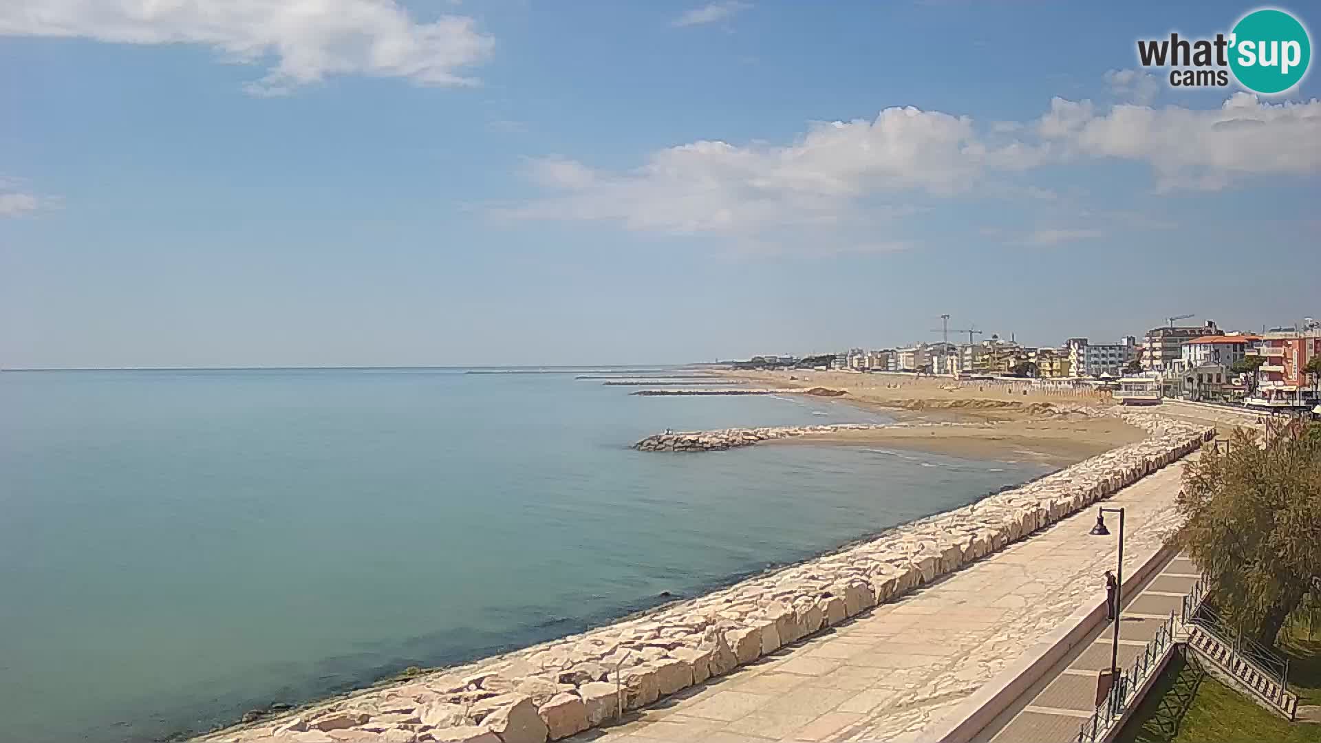 Webcam Caorle Ponente – panorama dall’ASS. Marinai di Caorle