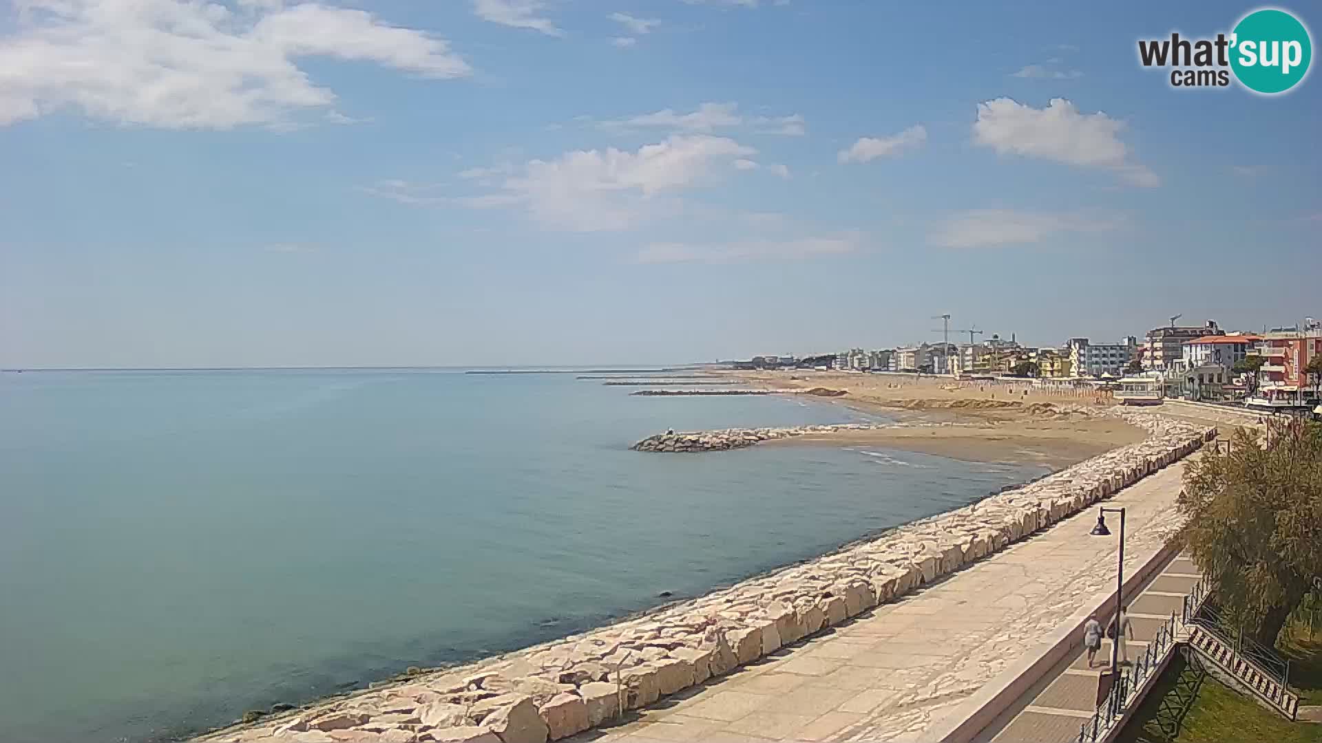 Webcam Caorle Ponente – panorama dall’ASS. Marinai di Caorle