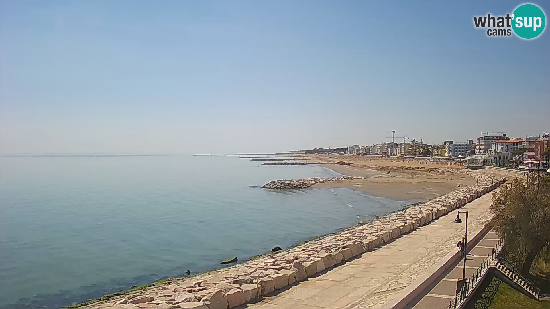 Webcam Caorle Ponente – panorama dall’ASS. Marinai di Caorle