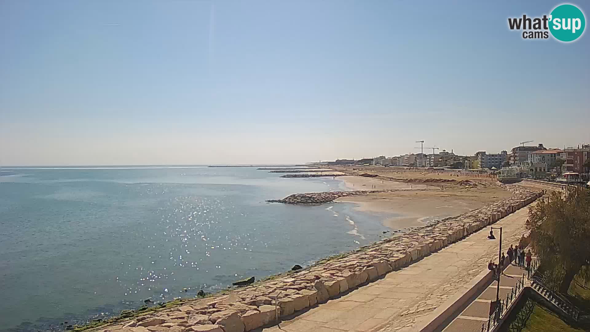 Webcam Caorle Ponente – Vista desde Marinai di Caorle