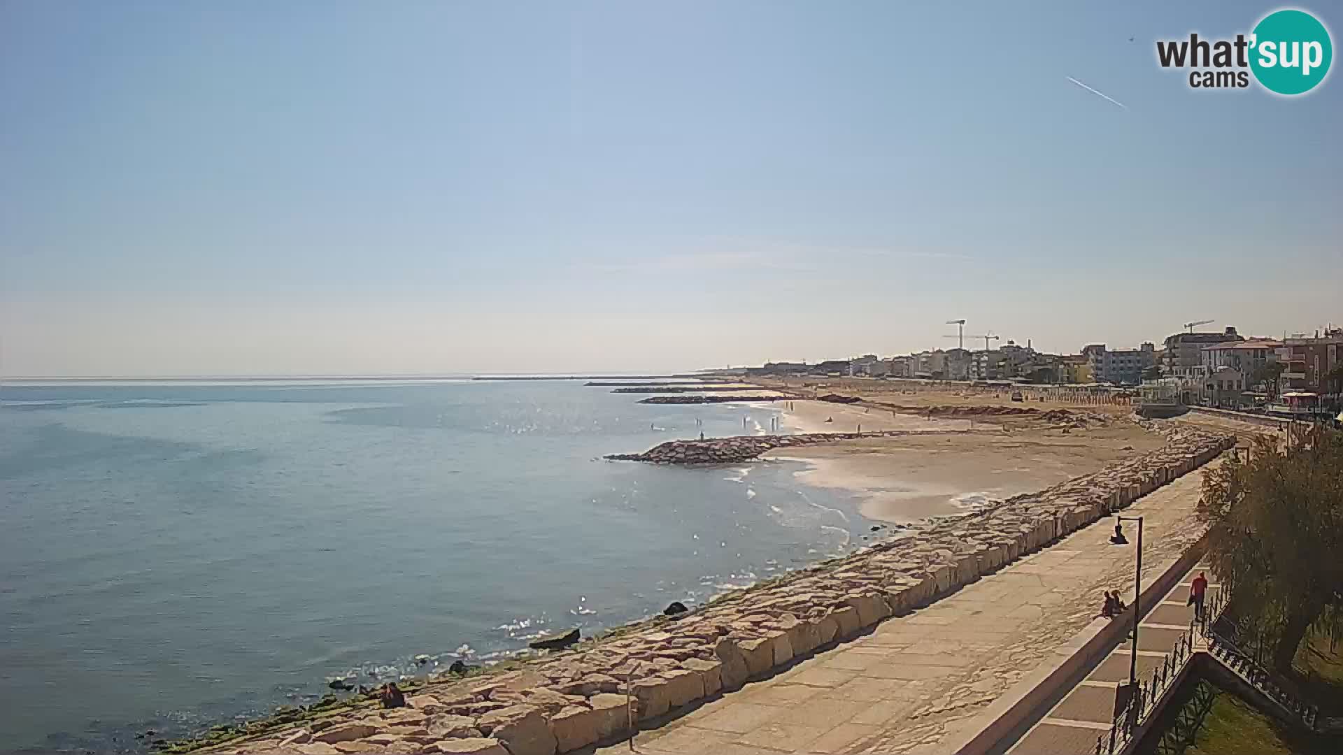Webcam Caorle Ponente – View from Marinai di Caorle
