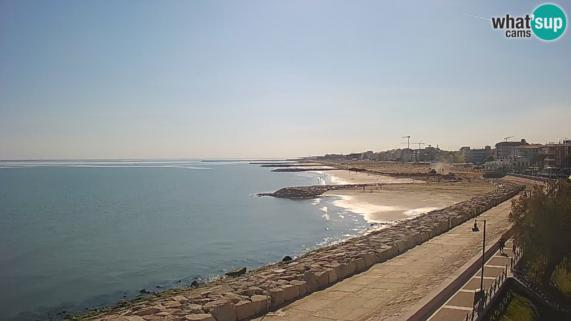 Webcam Caorle Ponente – panorama dall’ASS. Marinai di Caorle