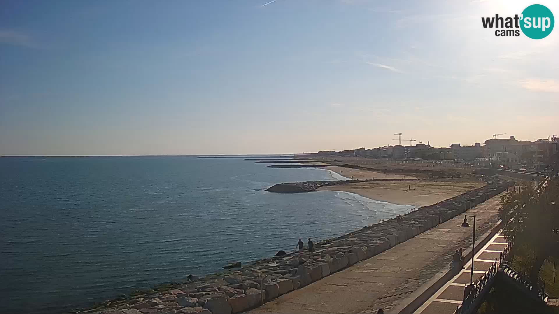 Webcam Caorle Ponente – panorama dall’ASS. Marinai di Caorle