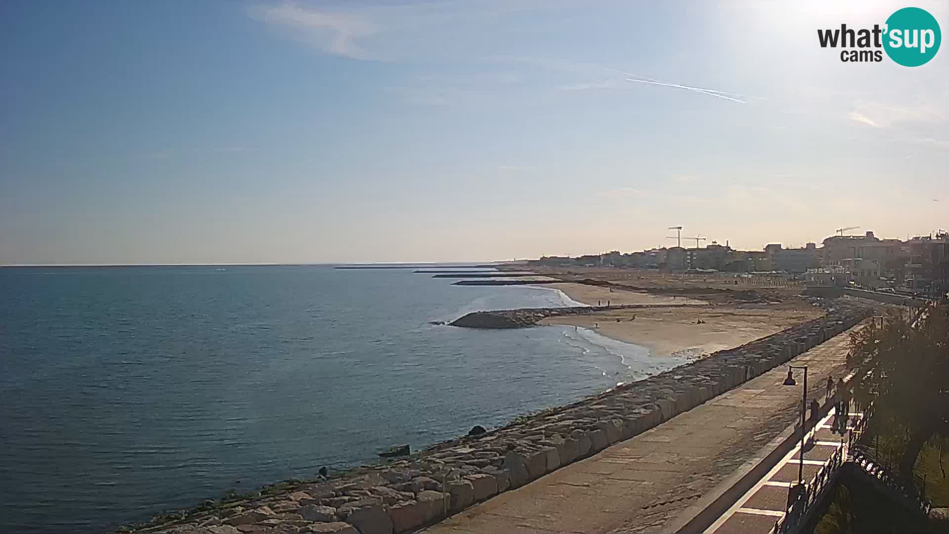 Webcam Caorle Ponente – Vista desde Marinai di Caorle