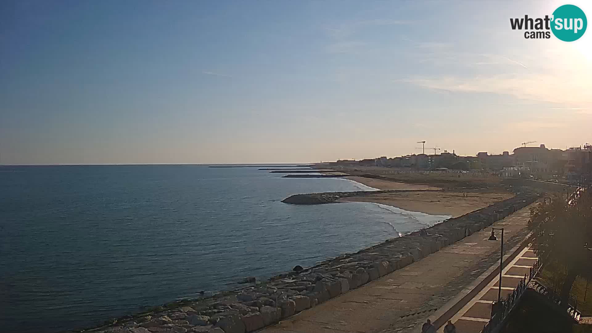 Kamera Caorle Ponente – Pogled iz “Marinai di Caorle”