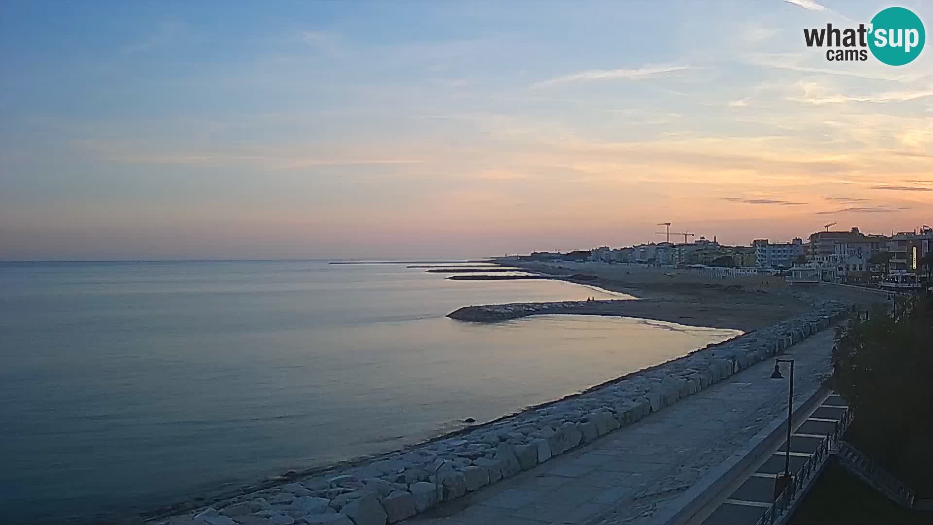 Webcam Caorle Ponente – panorama dall’ASS. Marinai di Caorle
