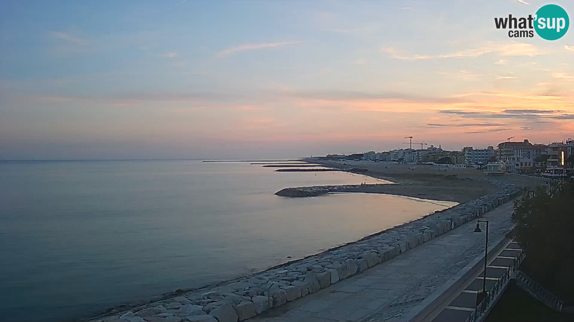 Kamera Caorle Ponente – Pogled iz “Marinai di Caorle”