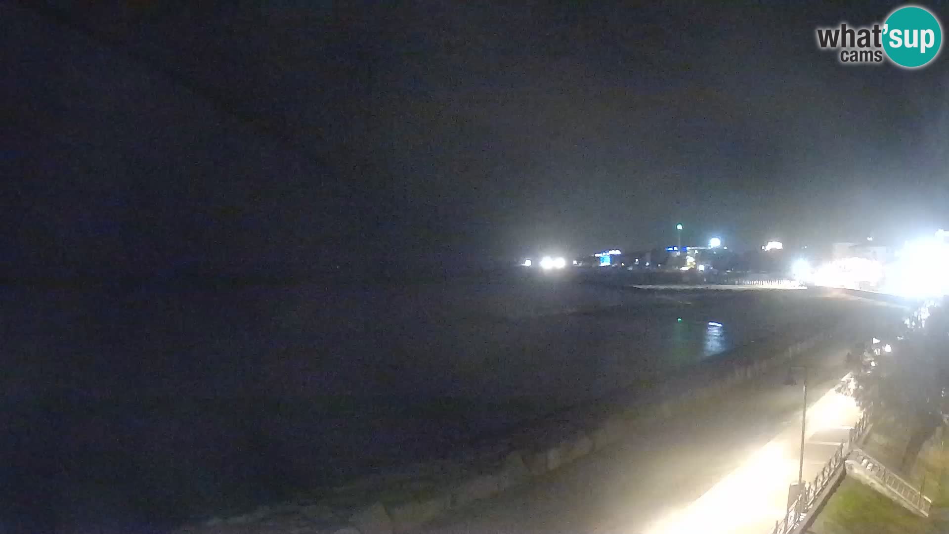 Webcam Caorle Ponente – Vue depuis les Marinai di Caorle