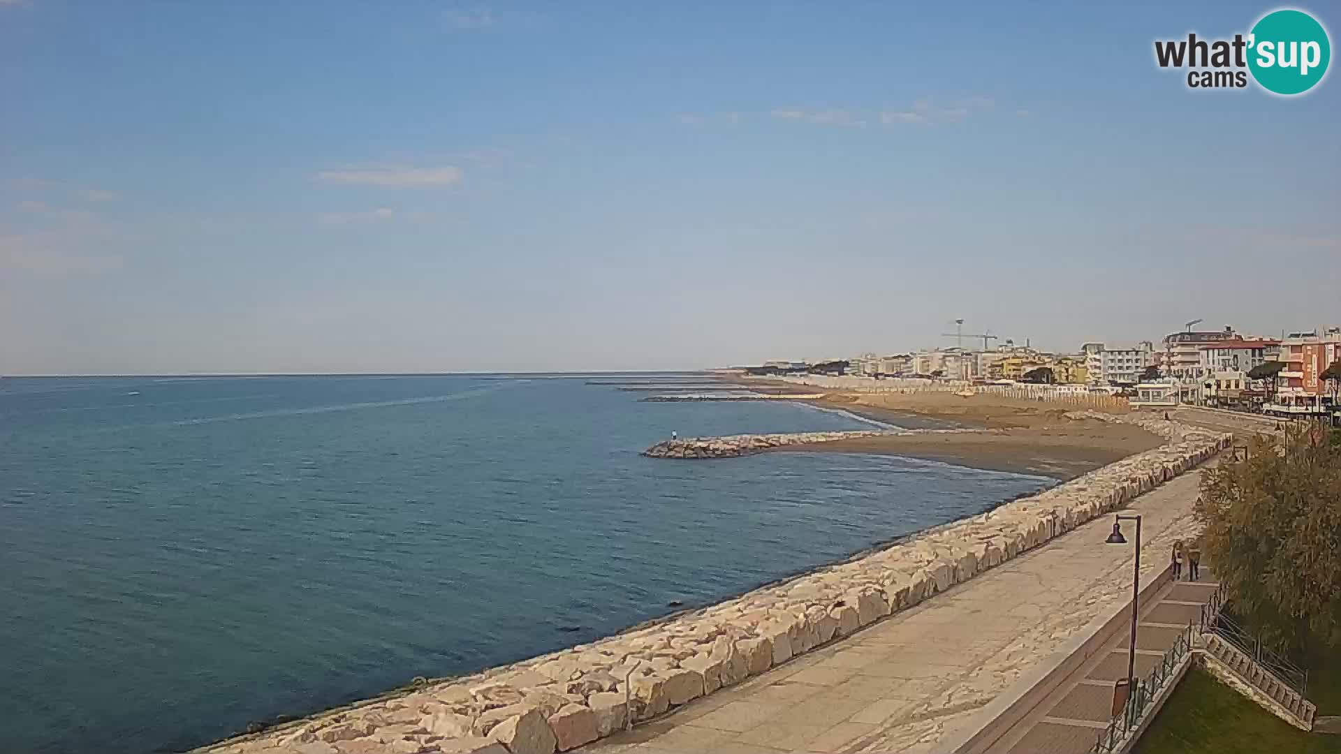 Webcam Caorle Ponente – panorama dall’ASS. Marinai di Caorle