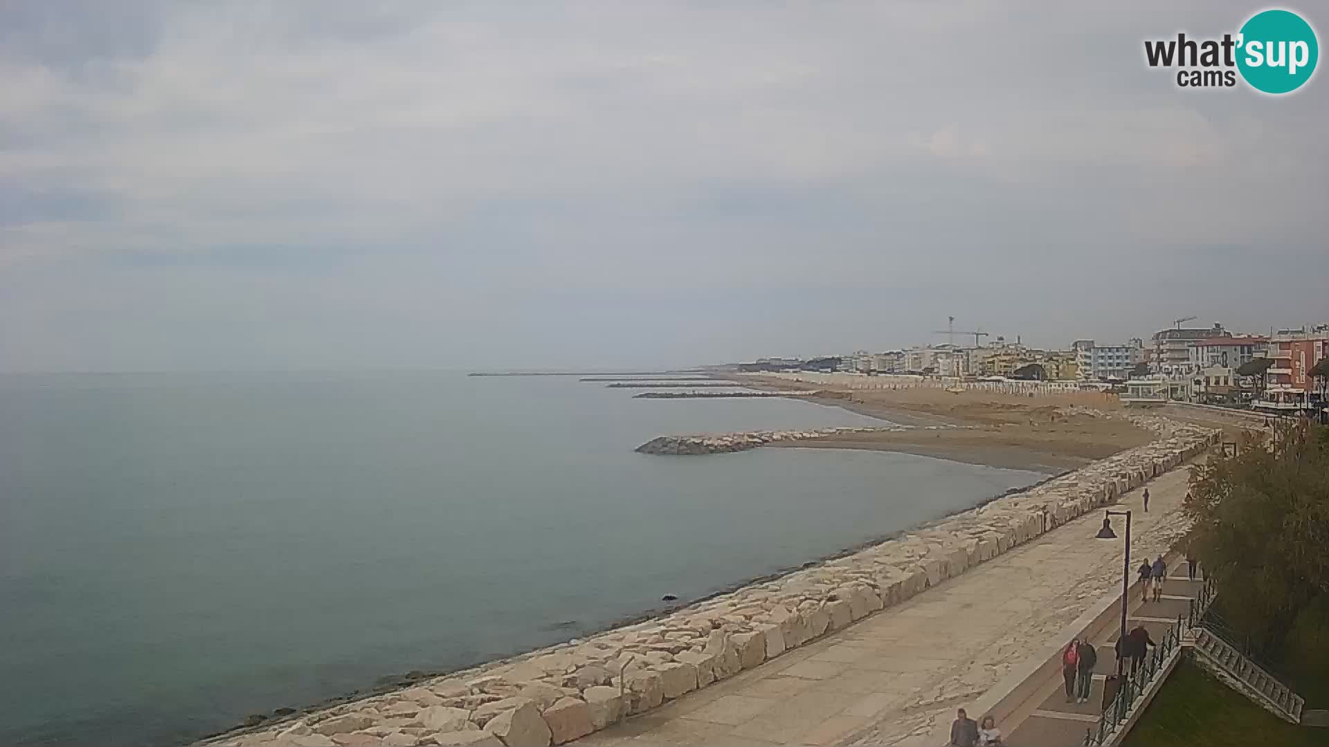 Kamera Caorle Ponente – Pogled iz “Marinai di Caorle”