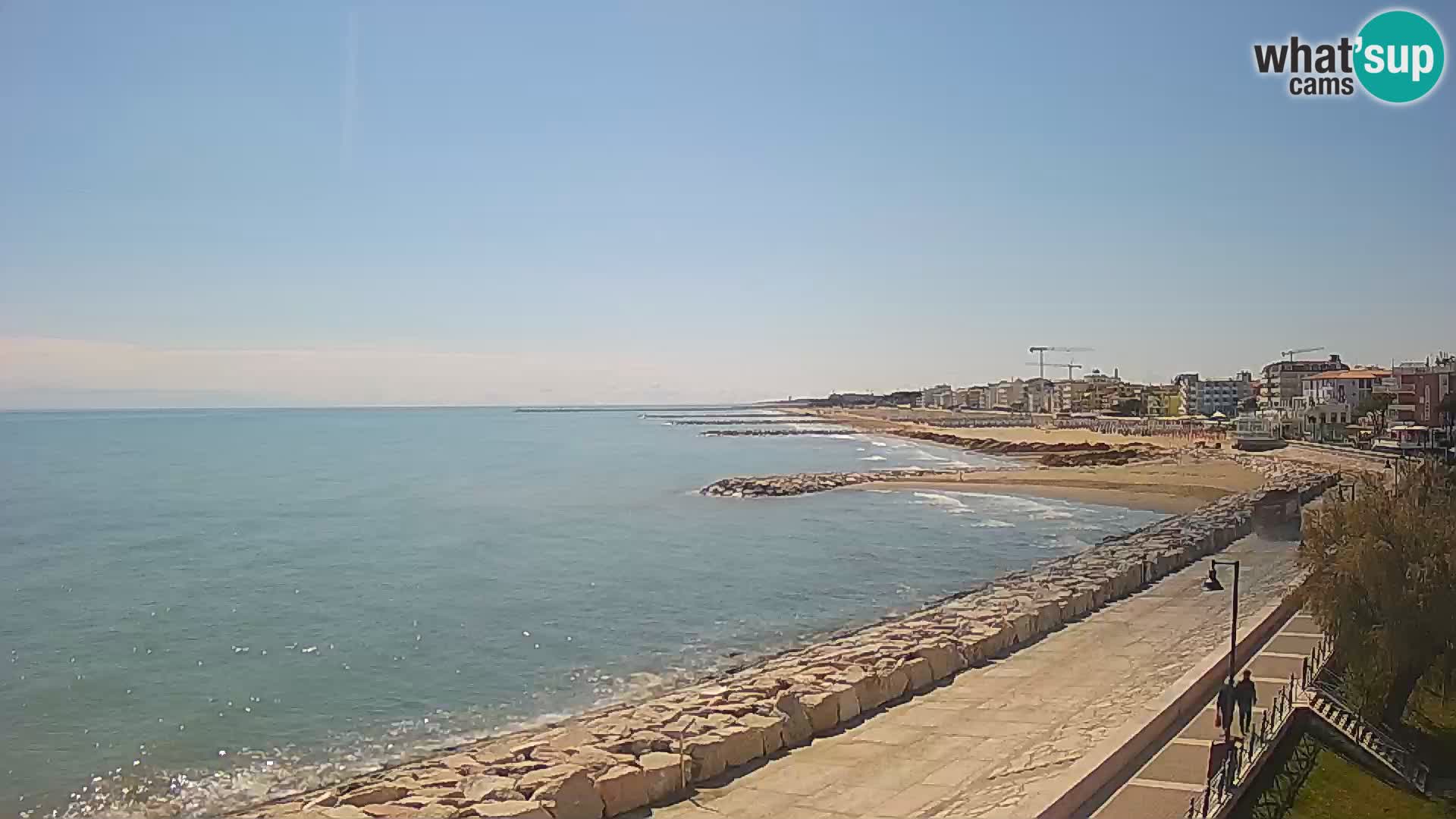 Webcam Caorle Ponente – View from Marinai di Caorle