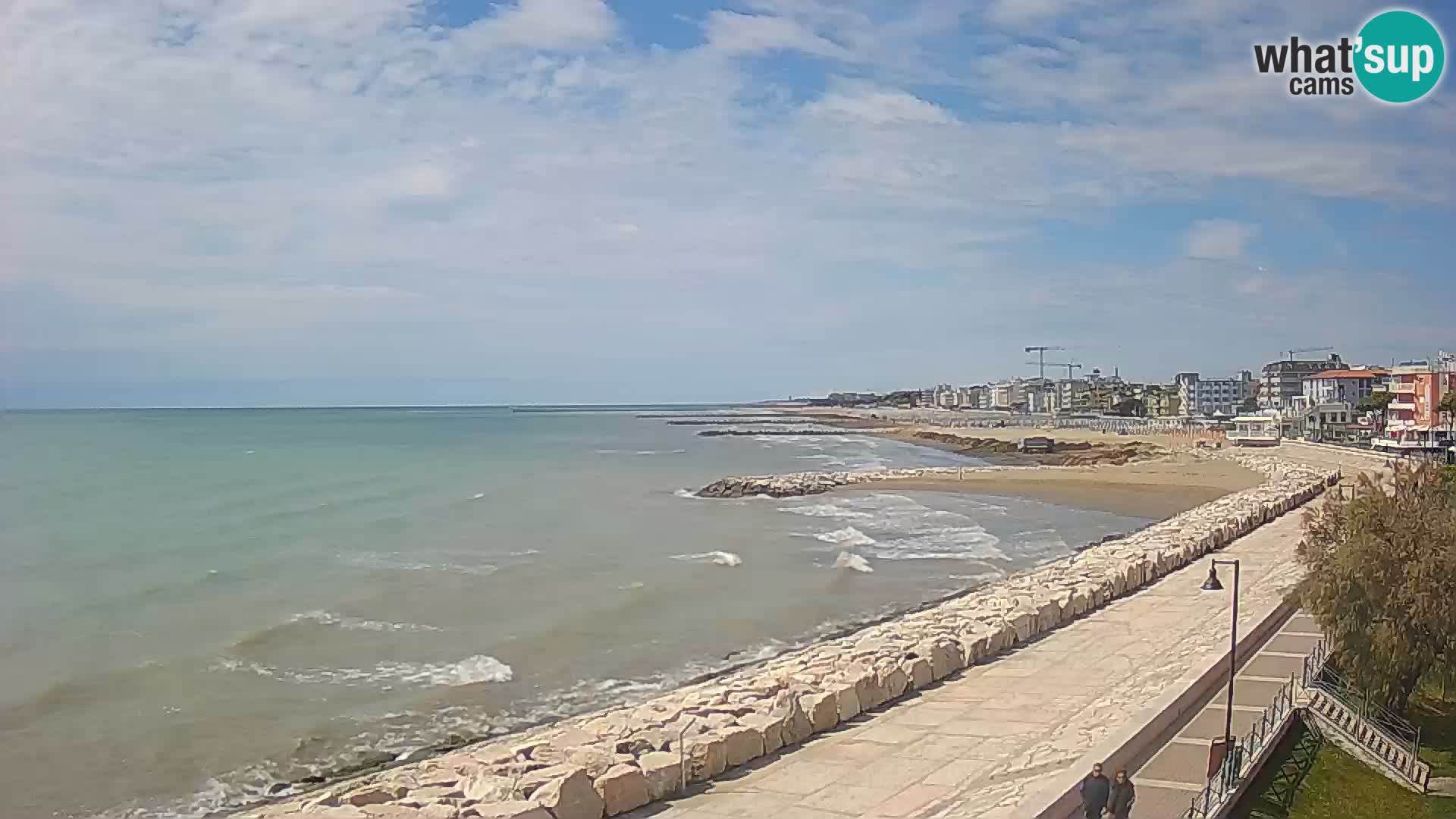 Webcam Caorle Ponente – panorama dall’ASS. Marinai di Caorle