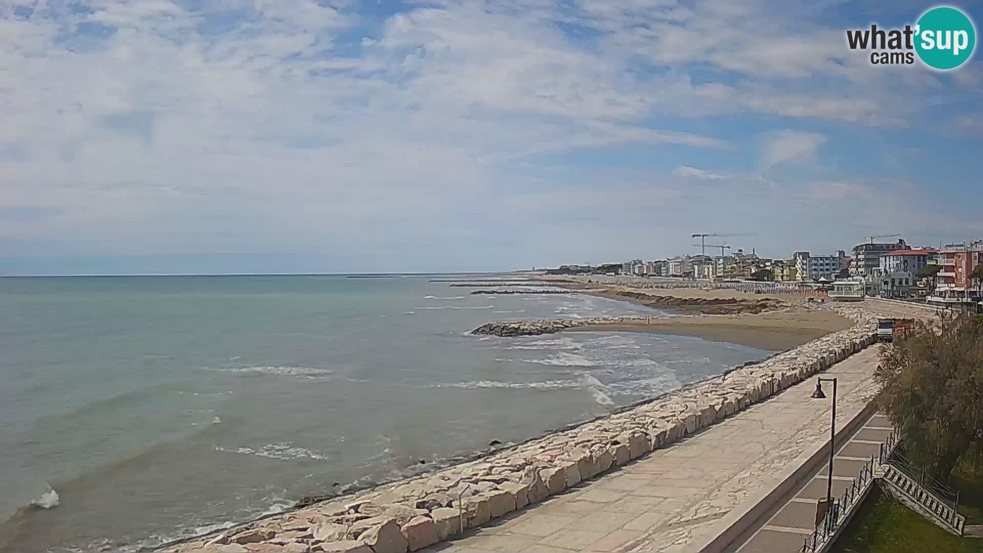 Webcam Caorle Ponente – panorama dall’ASS. Marinai di Caorle