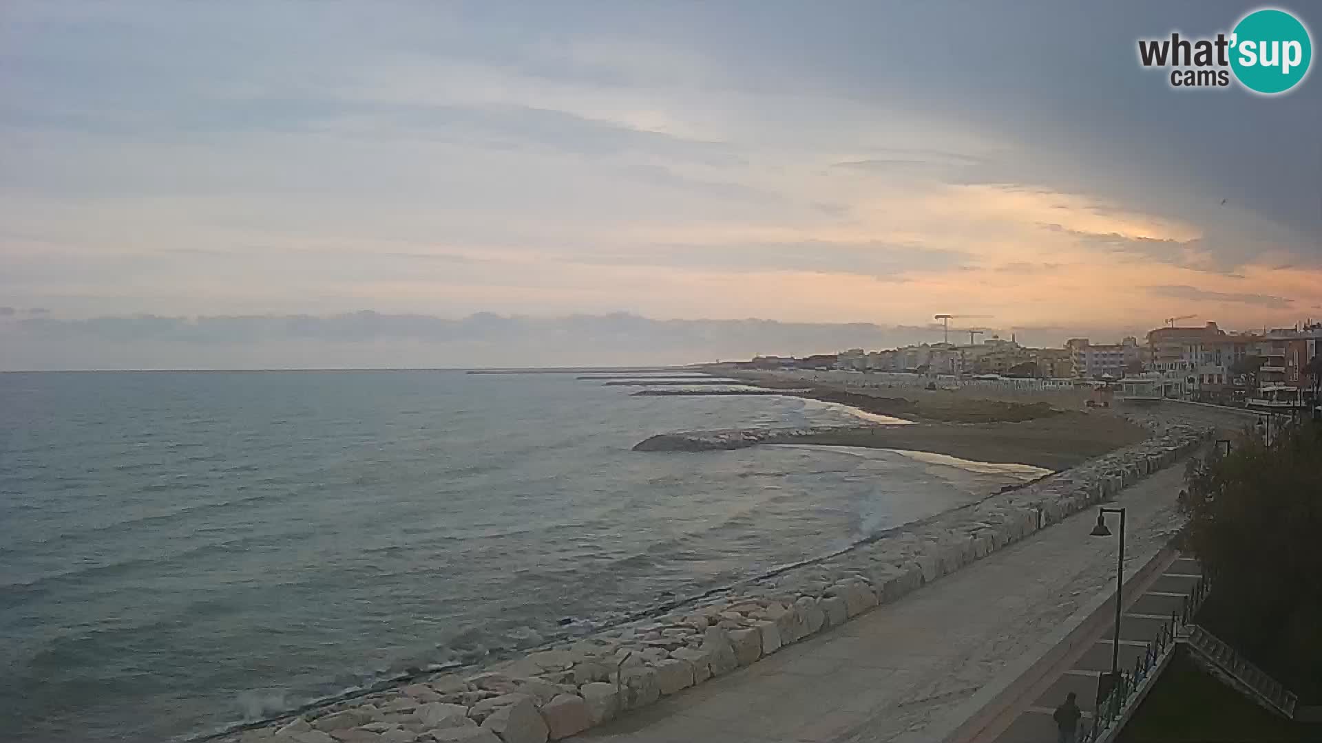 Webcam Caorle Ponente – View from Marinai di Caorle