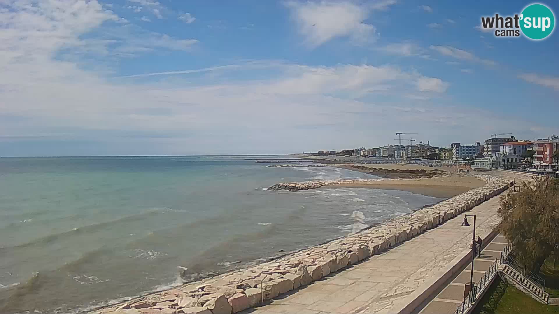Webcam Caorle Ponente – panorama dall’ASS. Marinai di Caorle