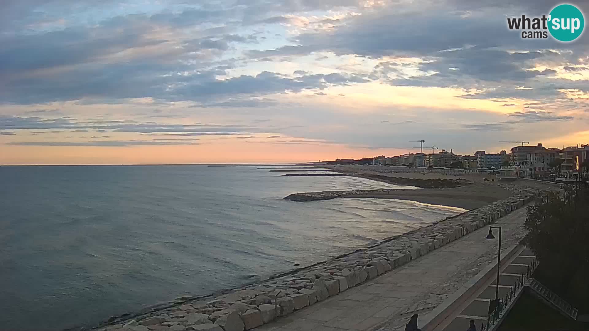 Webcam Caorle Ponente – View from Marinai di Caorle