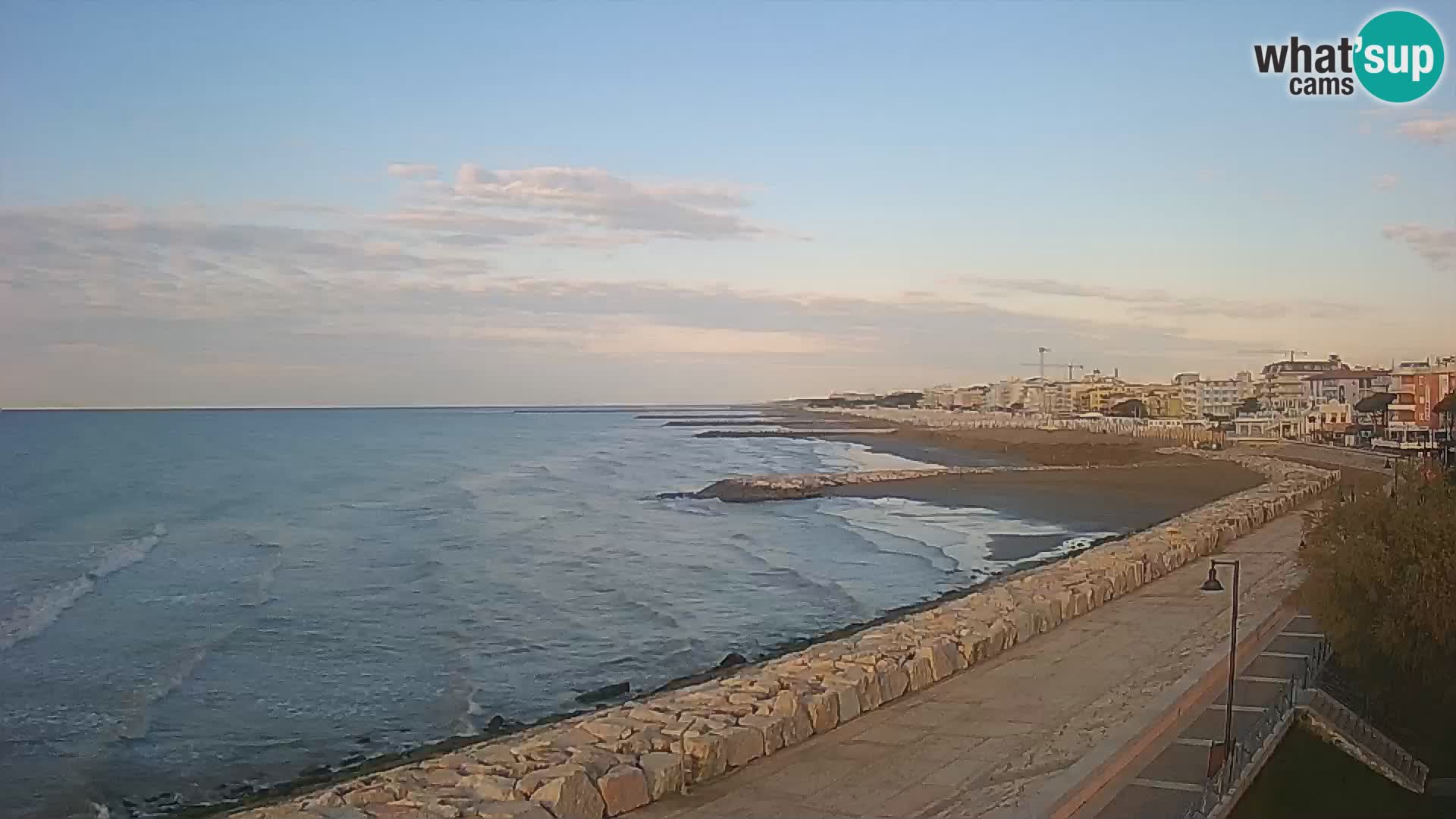 Webcam Caorle Ponente – View from Marinai di Caorle