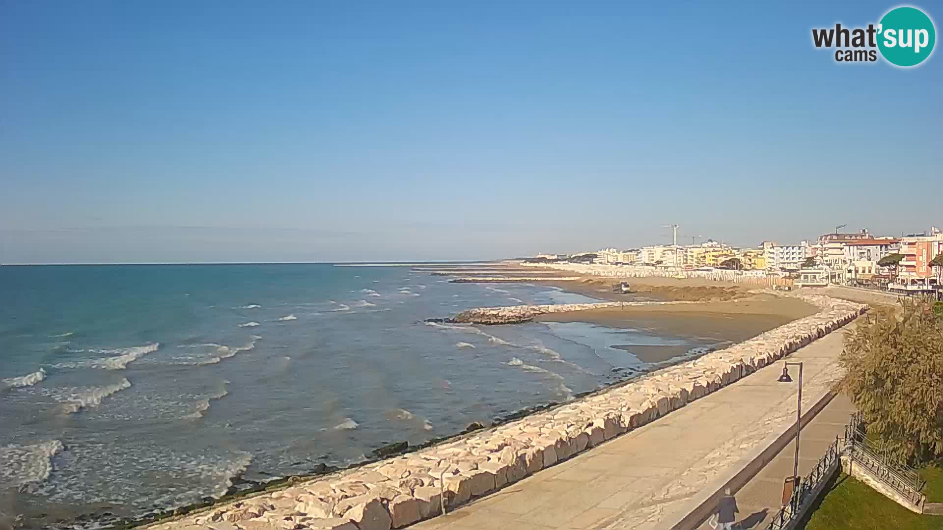 Web kamera Caorle Ponente – pogled sa “Marinai di Caorle”