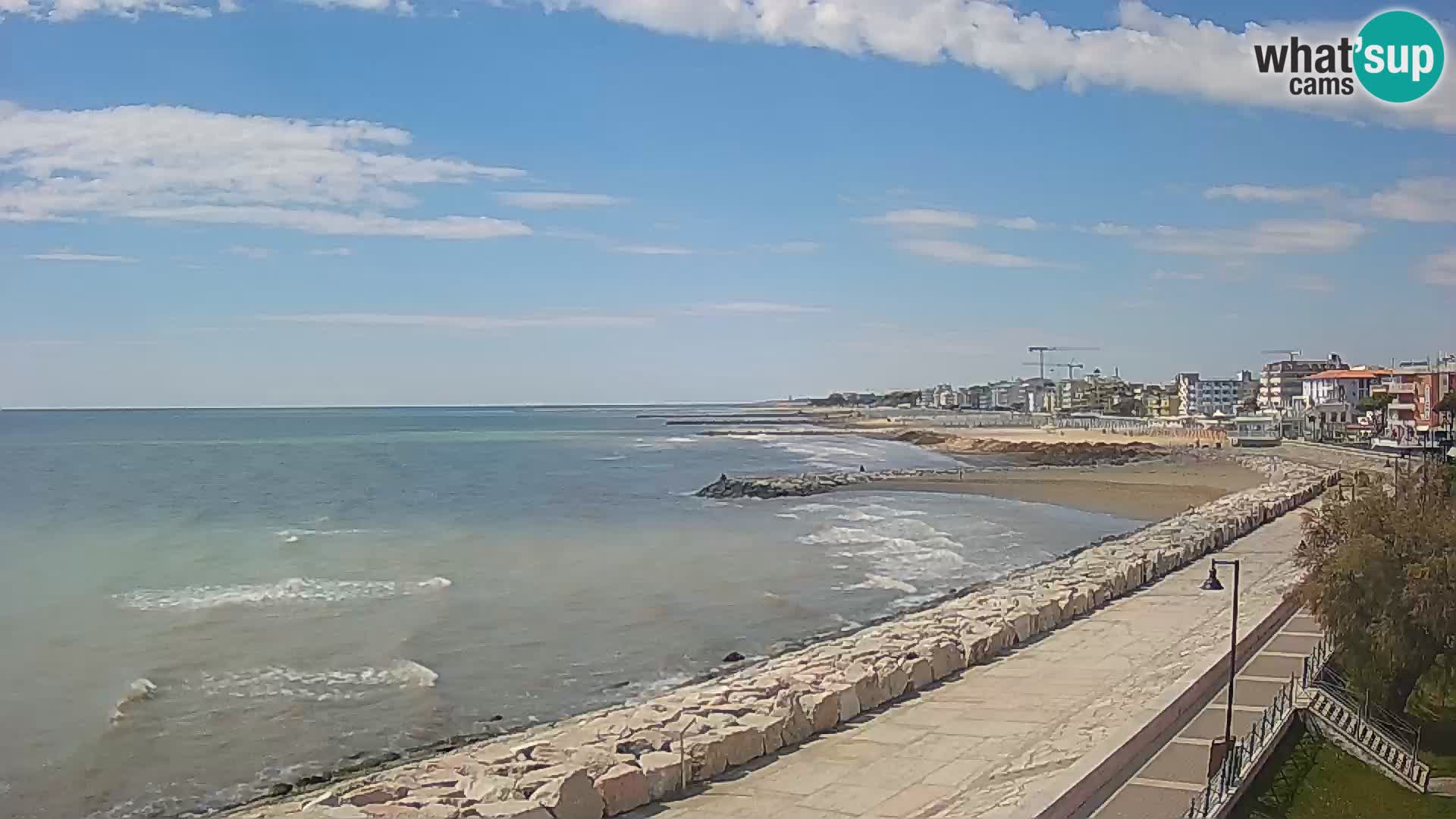 Webcam Caorle Ponente – View from Marinai di Caorle